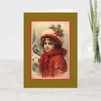 Victorian Christmas Child