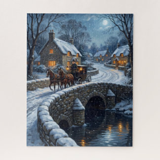 Victorian Christmas Eve Journey Jigsaw Puzzle