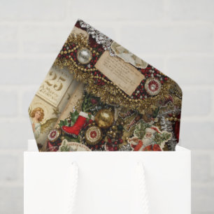 Victorian Christmas Heirloom Holiday Tissue Paper