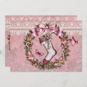 Victorian Christmas Holiday Party Invitation