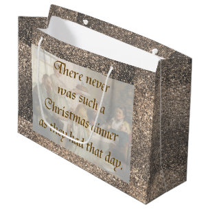 Victorian Christmas Large Gift Bag