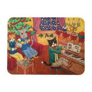 Victorian Christmas Magnet