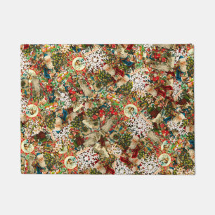 Victorian Christmas Medley Doormat