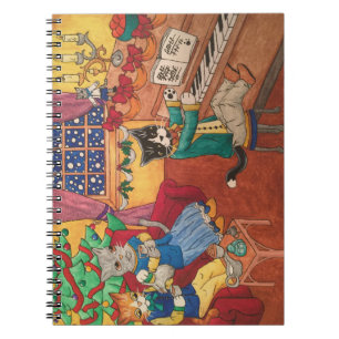 Victorian Christmas Notebook