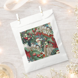 Victorian Christmas Portrait Favour Bag