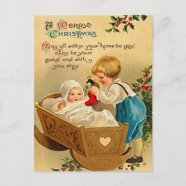 Victorian Christmas Postcards (Front)