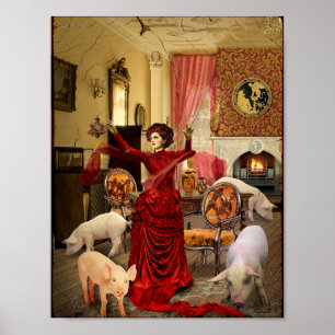 Victorian Circe Poster