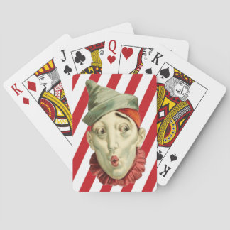 Victorian Circus Clown Playing Cards