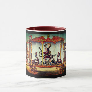 Victorian circus vintage exhibition mug