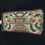 Victorian/Classic/Vintage Christmas Golf Head Cover<br><div class="desc">initialise it</div>