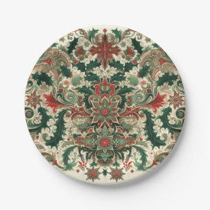 Victorian/Classic/Vintage Christmas Paper Plate
