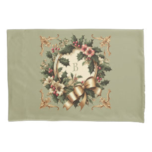 Victorian/Classic/Vintage Christmas Pillowcase