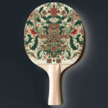 Victorian/Classic/Vintage Christmas Ping Pong Paddle<br><div class="desc">initialise it</div>