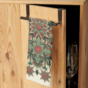 Victorian/Classic/Vintage Christmas Tea Towel