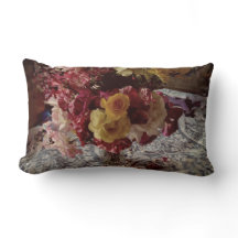 Victorian Cotton Lumbar Pillow
