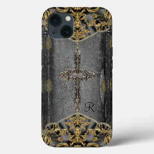 Victorian Cross Monogram iPhone 13 Case