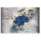 Victorian Dark Blue Rose Ephemera Decoupage