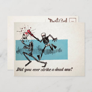 Victorian Dead One Postcard