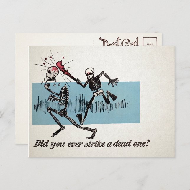 Victorian Dead One Postcard (Front/Back)