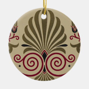 Victorian Design #10 at VictoriaShaylee Ceramic Ornament