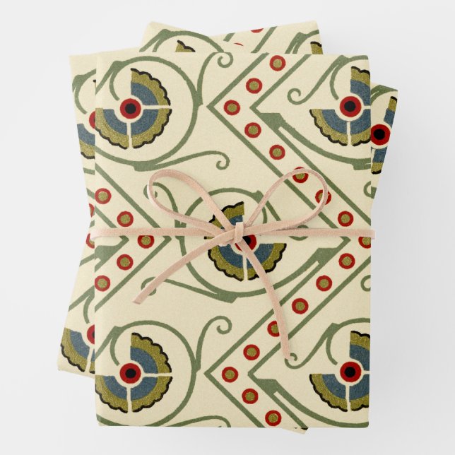 Victorian Design #1 @ Susiejayne Wrapping Paper Sheet (In situ)