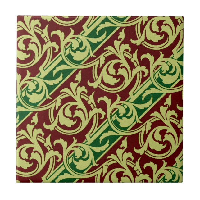 Victorian Design #2 @ Susiejayne Tile (Front)