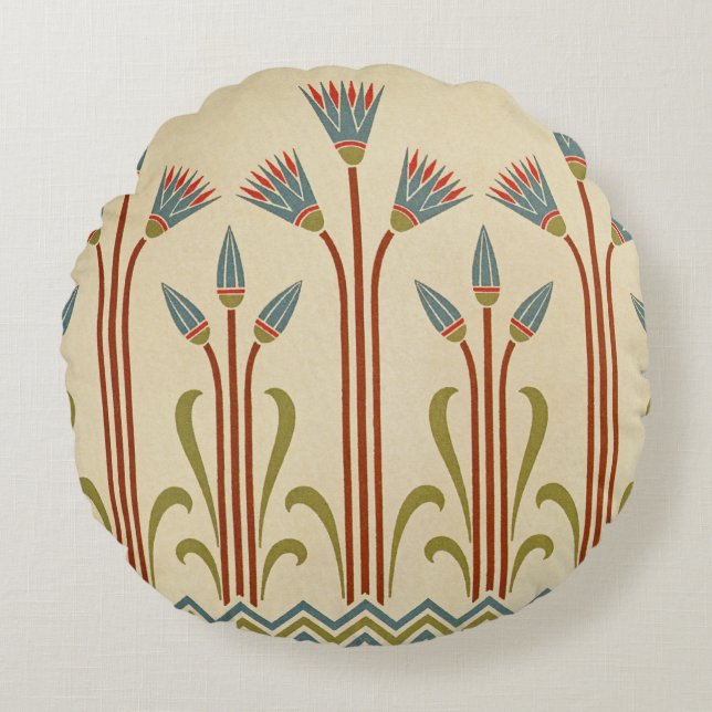 Victorian Design #2 @ VictoriaShaylee Round Cushion (Front)