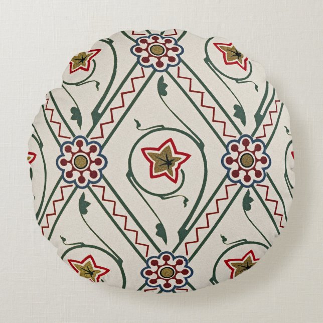 Victorian Design #3 @ VictoriaShaylee Round Cushion (Front)
