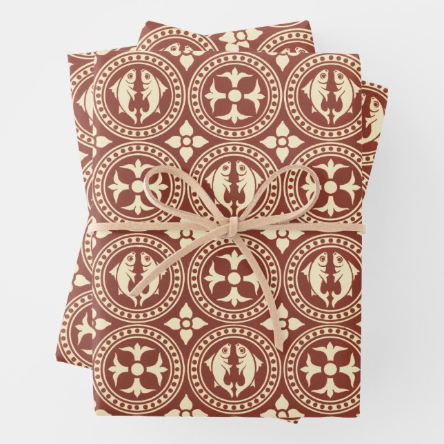 Victorian Design #7 @ Susiejayne Wrapping Paper Sheet (In situ)