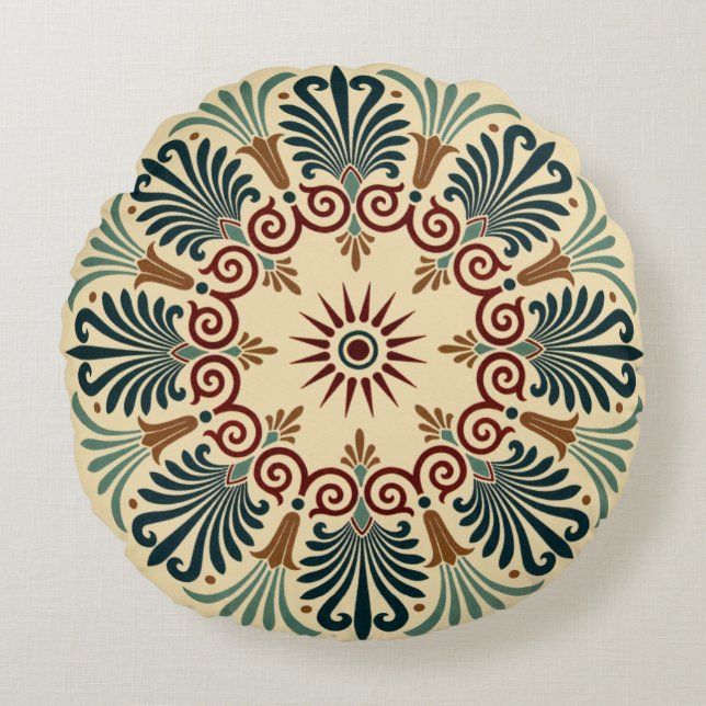 Victorian Design #8 @ VictoriaShaylee Round Cushion (Front)