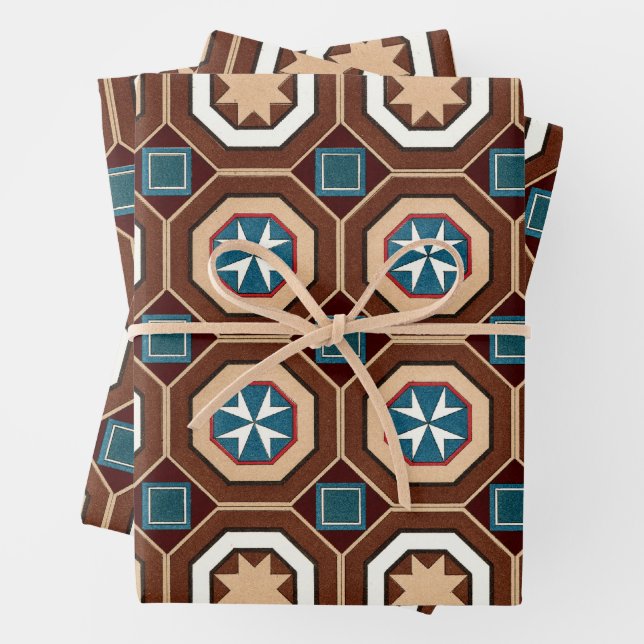 Victorian Design #9 @ Susiejayne Wrapping Paper Sheet (In situ)