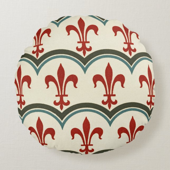 Victorian Design #9 @ VictoriaShaylee Round Cushion (Front)