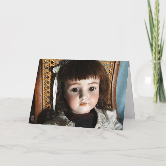 Victorian Doll "Francis" blank Card (Front)