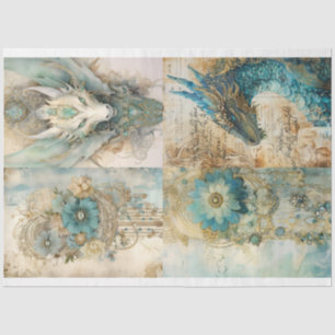 Victorian Dragon Series Design 2 Tissue Paper