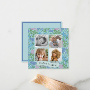 Victorian Dragonflies Garden Muted Photo Easter Card