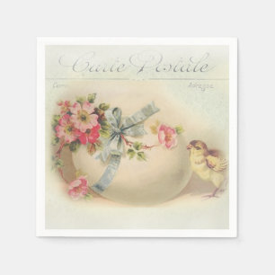 Victorian Easter chic and egg Napkin