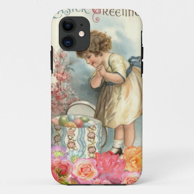 victorian easter eggs Case-Mate iPhone case (Back)