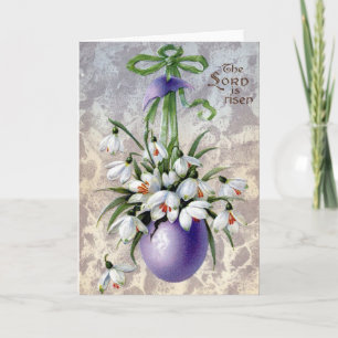 Victorian Easter Holiday Card