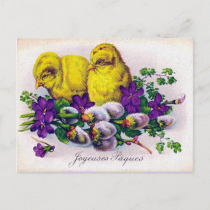 Victorian Easter Holiday Postcard
