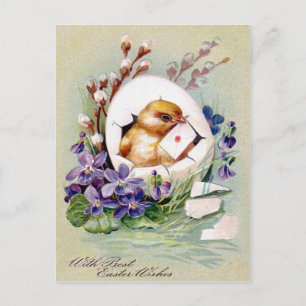 Victorian Easter Holiday Postcard