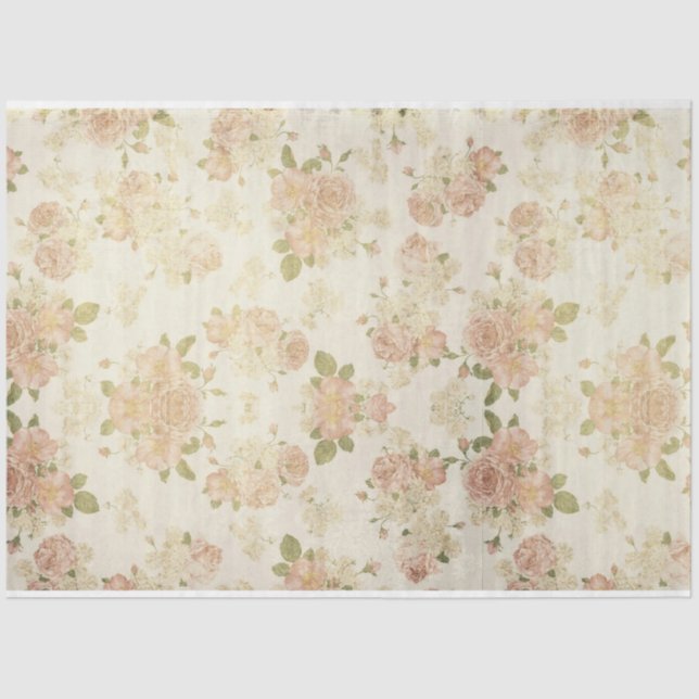 Victorian  Emphemera Series Design 12 Tissue Paper (Front)