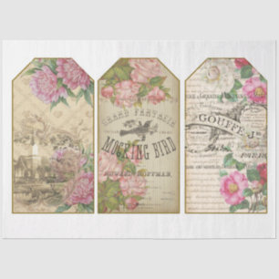 Victorian Emphemera Series Design 20 Tissue Paper