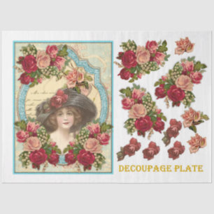Victorian Emphemera Series Design 6 Tissue Paper