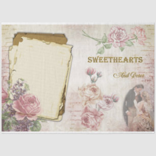 Victorian  Emphemera Series Design 8 Tissue Paper