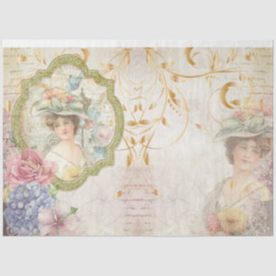 Victorian Emphemera Series Design 9 Tissue Paper