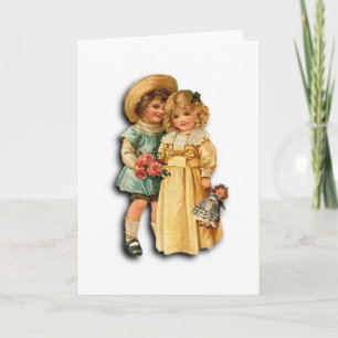 Victorian Engagement or Wedding Card