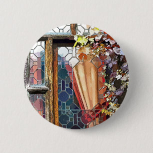 VICTORIAN ENGLAND 6 CM ROUND BADGE