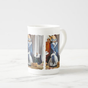 VICTORIAN ENGLAND BONE CHINA MUG