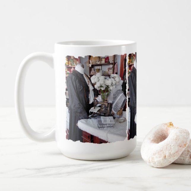 VICTORIAN ENGLAND COFFEE MUG (With Donut)