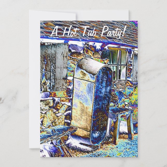 VICTORIAN ENGLAND INVITATION (Front)